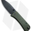 WE Knife Co. Banter Liner Lock Knife Green Micarta (2.9" Black SW) 2004J