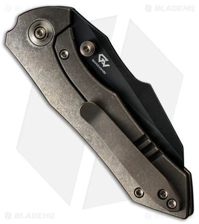 WE Knife Co. High-Fin Frame Lock Knife Bronze Titanium (3" Black SW) WE22005-2 2 WE Knife Co. High-Fin Frame Lock Knife Bronze Titanium (3" Black SW) WE22005-2 - Image 2