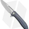 We Knife Co. Cirrus 615D Frame Lock Knife Blue Titanium (3.7" BB/Satin)