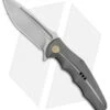 WE Knife Co. 608O Frame Lock Knife Grey Titanium (4" Stonewash)