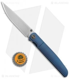 WE Knife Co. 618F Frame Lock Knife Blue Titanium (3.8" Satin) 8 WE Knife Co. 618F Frame Lock Knife Blue Titanium (3.8" Satin) -We Knife Co. WE Knife Co 618F Blue Ti Satin BHQ 89121 jr bottlecap