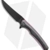 WE Knife Co. 704CF-F Liner Lock Knife CF/Purple Ti (3.6" Black Stonewash)