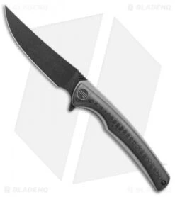 WE Knife Co. 704CF-J Liner Lock Knife CF/Ti (3.6" Black Stonewash)