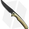WE Knife Co. 704I Liner Lock Knife Gold Ti (3.6" Black Stonewash)