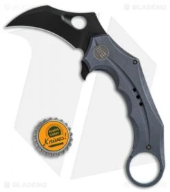 WE Knife Co. 708A Karambit Frame Lock Knife Blue Ti (3.6" Black SW) 7 WE Knife Co. 708A Karambit Frame Lock Knife Blue Ti (3.6" Black SW) -We Knife Co. WE Knife Co 708A karambit blue ti black sw BHQ 68696 er size