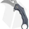WE Knife Co. 708B Karambit Frame Lock Knife Blue Ti (3.6" Stonewash)