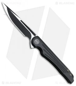 WE Knife Co. Array Frame Lock Knife Black Ti (3.7" Black) 718G