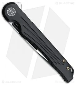 WE Knife Co. Array Frame Lock Knife Black Ti (3.7" Black) 718G -We Knife Co. WE Knife Co Array Black Ti black BHQ 79852 er bottlecap