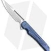 WE Knife Co. Array Frame Lock Knife Blue Ti (3.7" Stonewash) 718B