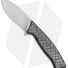 WE Knife Co. Balaenoptera Frame Lock Knife Black/Gray Ti (3.5" Stonewash) 712F
