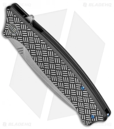 WE Knife Co. Balaenoptera Frame Lock Knife Black/Gray Ti (3.5" Stonewash) 712F 2 WE Knife Co. Balaenoptera Frame Lock Knife Black/Gray Ti (3.5" Stonewash) 712F - Image 2