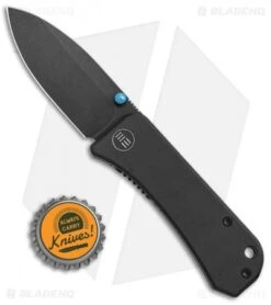 WE Knife Co. Banter Liner Lock Knife Black G-10 (2.9" Black) WE2004B -We Knife Co. WE Knife Co Banter LL Black G 10 Black 2004B BHQ 105271 jr bottlecap