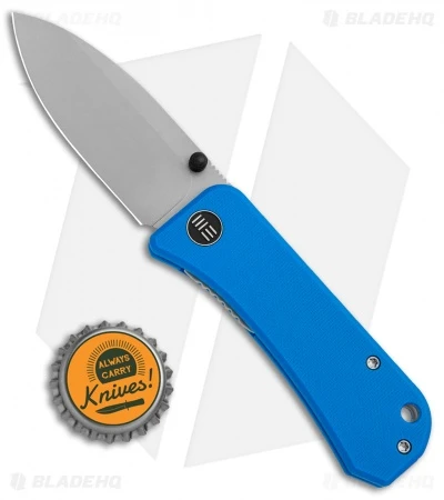 WE Knife Co. Banter Liner Lock Knife Blue G-10 (2.9" Bead Blast) WE2004A 4 WE Knife Co. Banter Liner Lock Knife Blue G-10 (2.9" Bead Blast) WE2004A - Image 4