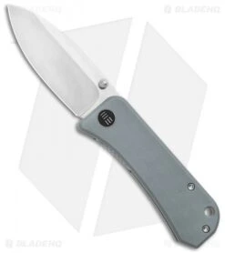 WE Knife Co. Banter Liner Lock Knife Gray G-10 (2.9" Satin)