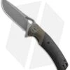 WE Knife Co. Bishop Flipper Folding Knife Bronze Ti/CF (3.5" Stonewash) 903C