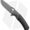 WE Knife Co. Bishop Flipper Folding Knife Gray Ti/CF (3.5" Stonewash) 903A