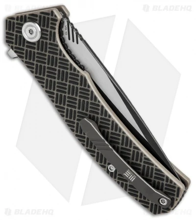 WE Knife Co. Blitz Liner Lock Knife Tan G-10 (3.4" Black SW) 711D 2 WE Knife Co. Blitz Liner Lock Knife Tan G-10 (3.4" Black SW) 711D - Image 2