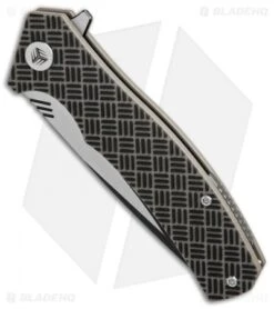 WE Knife Co. Blitz Liner Lock Knife Tan G-10 (3.4" Black SW) 711D 6 WE Knife Co. Blitz Liner Lock Knife Tan G-10 (3.4" Black SW) 711D -We Knife Co. WE Knife Co Blitz tan G10 black sw 711D BHQ 75614 er spine