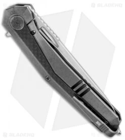 WE Knife Co. Caliber Frame Lock Knife Titanium/CF (3.45" Satin) 808B 6 WE Knife Co. Caliber Frame Lock Knife Titanium/CF (3.45" Satin) 808B -We Knife Co. WE Knife Co Caliber FL Ti CF Satin 808B BHQ 85493 jr side