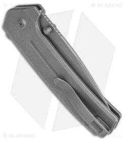 WE Knife Co. Culex Button Lock Knife Gray Titanium (3" SW) 21026B-1 -We Knife Co. WE Knife Co Culex Button Lock Gray Ti SW BHQ 144135 jr side