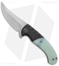 WE Knife Co. Curvaceous Frame Lock Knife Natural G-10/Ti (3.7" BB) WE20012-3