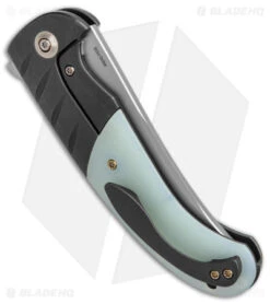 WE Knife Co. Curvaceous Frame Lock Knife Natural G-10/Ti (3.7" BB) WE20012-3 -We Knife Co. WE Knife Co Curvaceous FL Natural G 10 Ti BB BHQ 141441 jr side