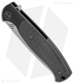 WE Knife Co. Deacon Flipper Knife Ti/CF Black (3.25" Bead Blast) 901E 5 WE Knife Co. Deacon Flipper Knife Ti/CF Black (3.25" Bead Blast) 901E -We Knife Co. WE Knife Co Deacon Flipper Ti CF Black BB BHQ 105677 jr spine