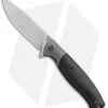 WE Knife Co. Deacon Flipper Knife Ti/CF Gray (3.25" Bead Blast) 901D