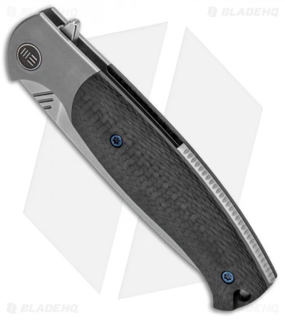 WE Knife Co. Deacon Flipper Knife Ti/CF Gray (3.25" Bead Blast) 901D 2 WE Knife Co. Deacon Flipper Knife Ti/CF Gray (3.25" Bead Blast) 901D - Image 2