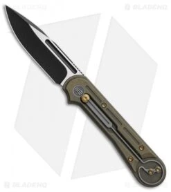 WE Knife Co. Double Helix Slide Lock Knife Bronze Ti (3.3" Two-Tone) 815A