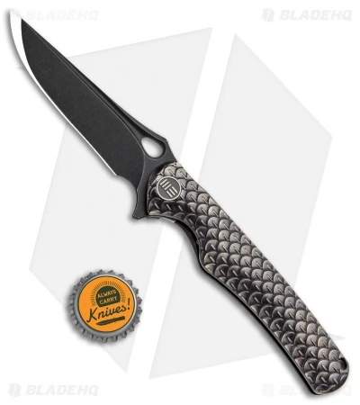 WE Knife Co. Drakon Integral Frame Lock Knife Bronze Ti (3.4" Black SW) 819B 4 WE Knife Co. Drakon Integral Frame Lock Knife Bronze Ti (3.4" Black SW) 819B - Image 4