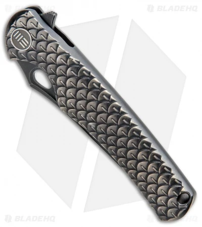 WE Knife Co. Drakon Integral Frame Lock Knife Bronze Ti (3.4" Black SW) 819B 2 WE Knife Co. Drakon Integral Frame Lock Knife Bronze Ti (3.4" Black SW) 819B - Image 2