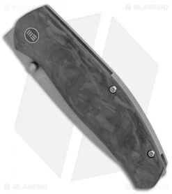 WE Knife Co. Esprit Frame Lock Knife Marble Carbon Fiber (3.3" SW) WE-20025A-CF -We Knife Co. WE Knife Co Esprit FL Marble CF SW BHQ 120907 jr spine