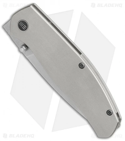 WE Knife Co. Esprit Frame Lock Knife Textured Titanium (3.25" Satin) 2 WE Knife Co. Esprit Frame Lock Knife Textured Titanium (3.25" Satin) - Image 2