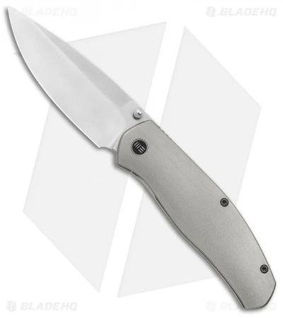 WE Knife Co. Esprit Frame Lock Knife Textured Titanium (3.25" Satin) 1 WE Knife Co. Esprit Frame Lock Knife Textured Titanium (3.25" Satin)