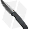 WE Knife Co. Evoke Frame Lock Knife Black Titanium (3.48" Damasteel) WE21046-DS1