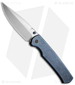 WE Knife Co. Evoke Frame Lock Knife Blue Titanium (3.48" BB 20CV) WE21046-3