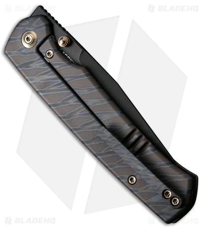 WE Knife Co. Evoke Frame Lock Knife Flamed Titanium (3.48" BW 20CV) WE21046-4 2 WE Knife Co. Evoke Frame Lock Knife Flamed Titanium (3.48" BW 20CV) WE21046-4 - Image 2