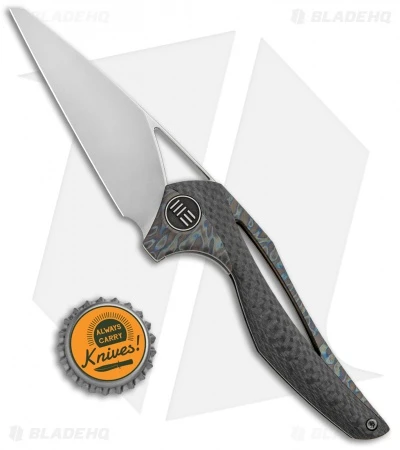 WE Knife Co. Isham ÃternA Integral Knife CF/Flamed Ti (3.25" M390) Aeterna 4 WE Knife Co. Isham ÃternA Integral Knife CF/Flamed Ti (3.25" M390) Aeterna - Image 4