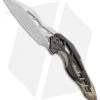 WE Knife Co. Isham Arrakis Knife Champagne Ti/CF (3.5" Stonewash) 906CF-A