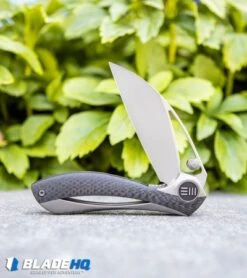 WE Knife Co. Isham Pleroma Integral Knife Gray Ti /CF (2.95" Bead Blast) 821A -We Knife Co. WE Knife Co Isham Pleroma Integral Knife Gray Ti CF Bead Blast 821A BHQ 85588 kp plants web