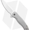 WE Knife Co. Kitefin Frame Lock Knife Gray Ti (3.24" Satin) 2001H
