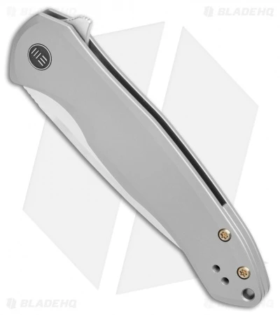 WE Knife Co. Kitefin Frame Lock Knife Gray Ti (3.24" Satin) 2001H 2 WE Knife Co. Kitefin Frame Lock Knife Gray Ti (3.24" Satin) 2001H - Image 2