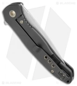 WE Knife Co. Kitefin Frame Lock Knife Marble CF (3.24" Bead Blast) 2001A -We Knife Co. WE Knife Co Kitefin FL Marble CF BB 2001A BHQ 108997 jr side