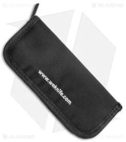 WE Knife Co. Knife Pouch W/ Microfiber Cloth (6.75" X 3") WE-01 -We Knife Co. WE Knife Co Knife Pouch Microfiber Cloth WE 01 BHQ 142949 jr back