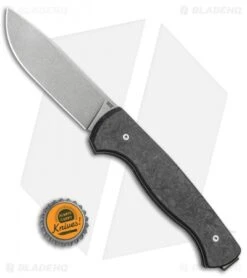 WE Knife Co. MRF Markus Reichart Folding Knife Marble CF (3.44" Stonewash) -We Knife Co. WE Knife Co MRF Markus Reichart Folding Knife Marble CF Stonewash BHQ 105660 kp bottle cap