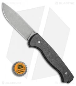 WE Knife Co. MRF Markus Reichart Folding Knife Shred CF (3.44" Stonewash) -We Knife Co. WE Knife Co MRF Markus Reichart Folding Knife Shred CF Stonewash BHQ 105662 kp bottle cap