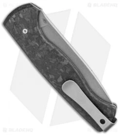 WE Knife Co. MRF Markus Reichart Folding Knife Shred CF (3.44" Stonewash) -We Knife Co. WE Knife Co MRF Markus Reichart Folding Knife Shred CF Stonewash BHQ 105662 kp jr side