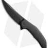 WE Knife Co. Merata Limited Edition Frame Lock Knife Black Titanium (3.7" Black)