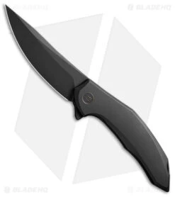 WE Knife Co. Merata Limited Edition Frame Lock Knife Black Titanium (3.7" Black)